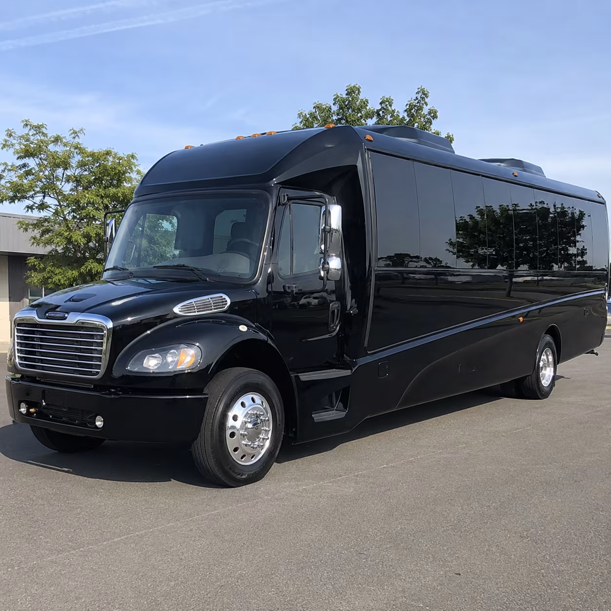 buses for bands and performers traveling through the twin cities