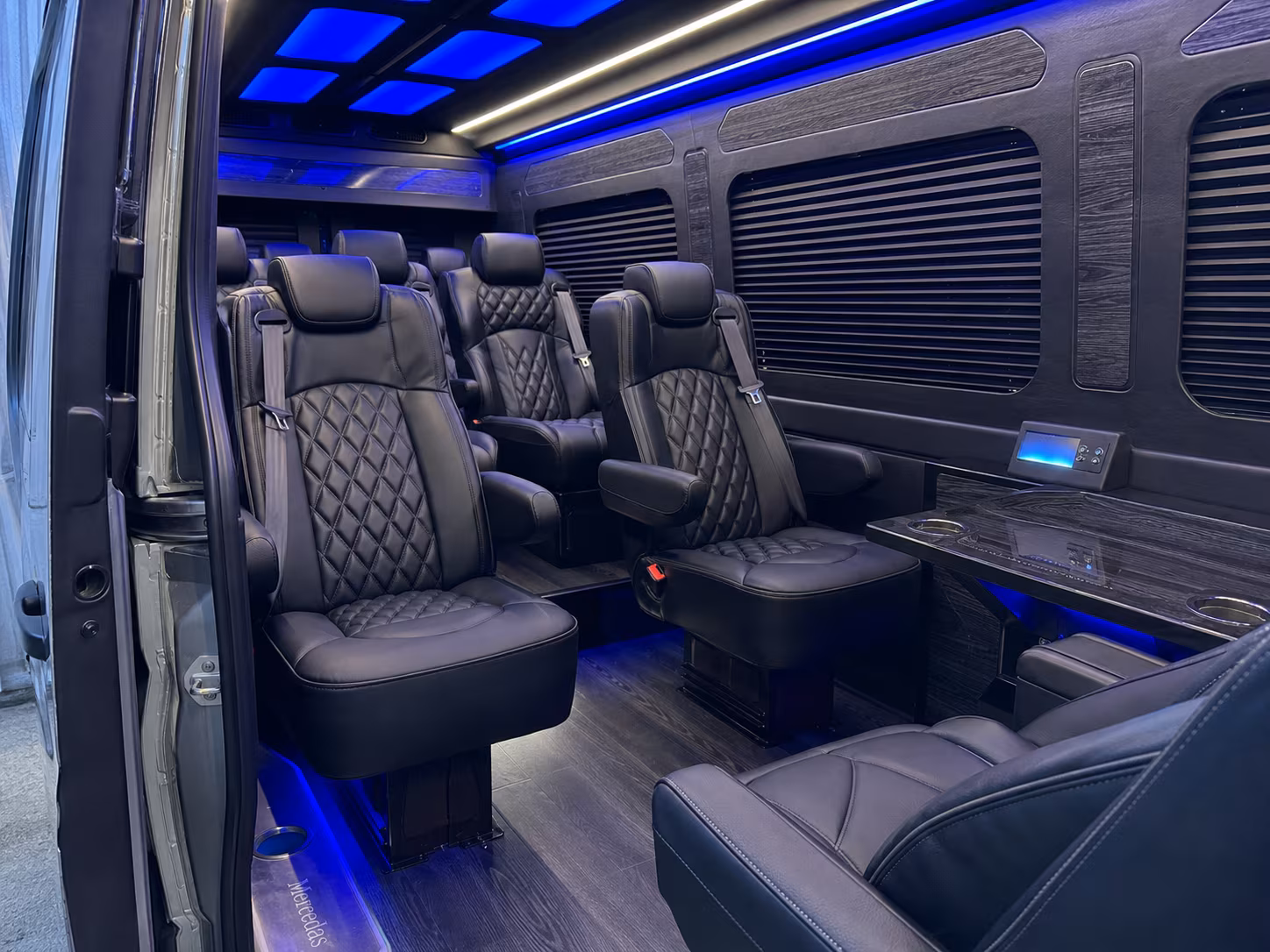 sprinter van transportation for groups and events across woodbury