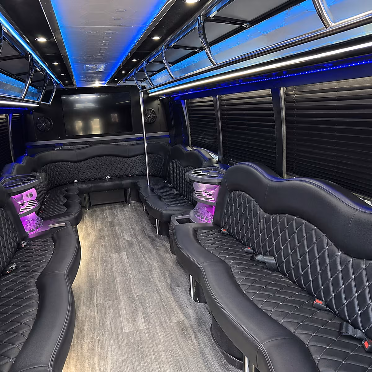 woodbury party bus rentals inside