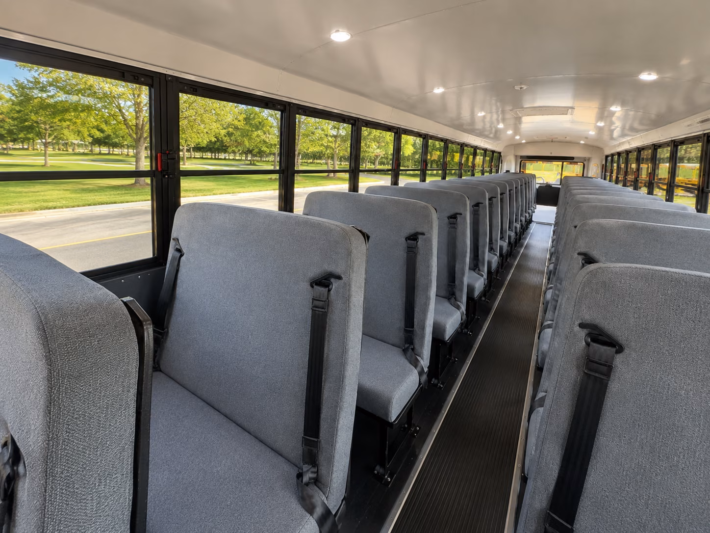 woodbury school bus inside