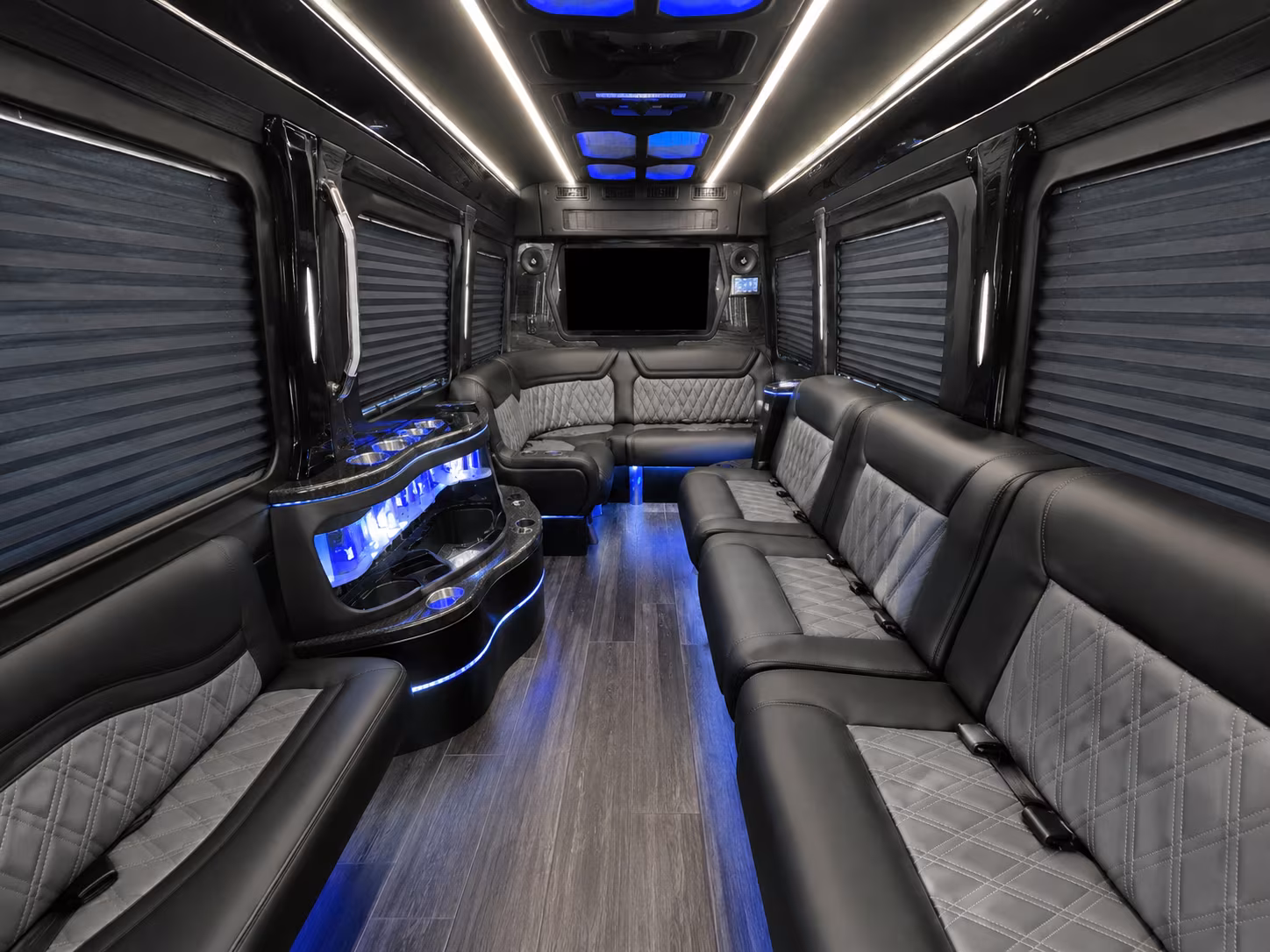 woodbury sprinter limousine interior