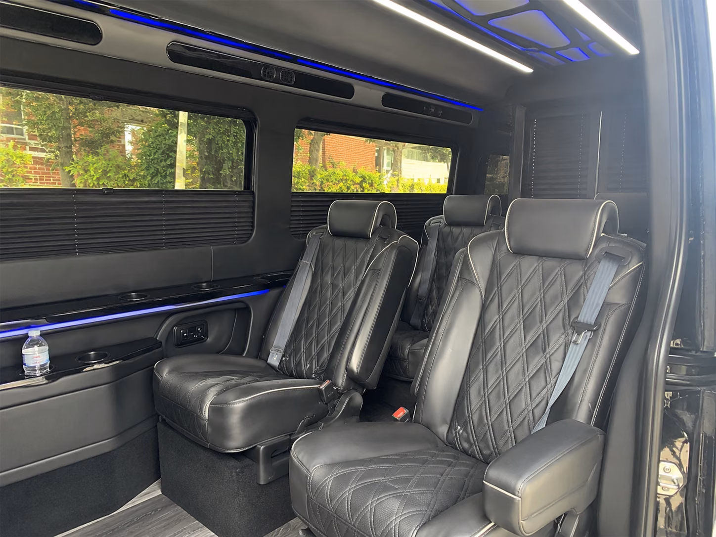 woodbury sprinter van with driver inside