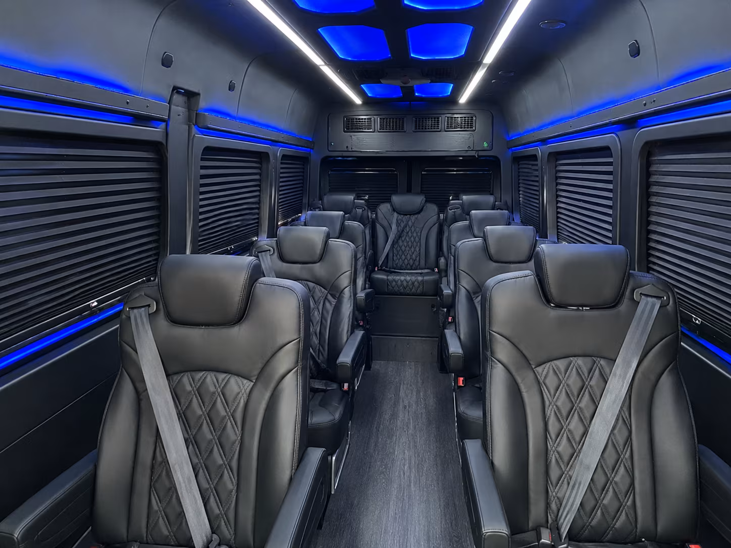 woodbury sprinter van with driver interior