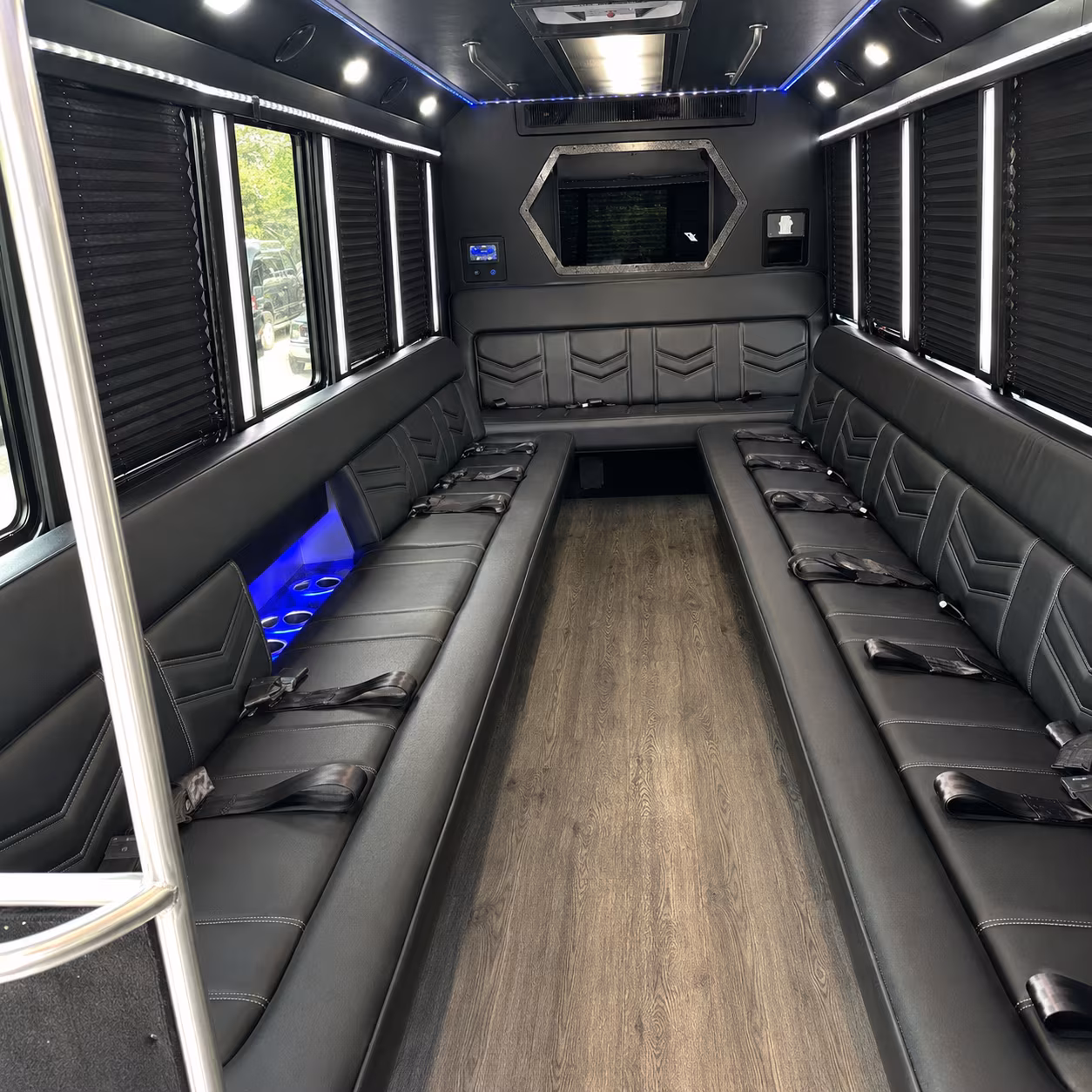 woodbury wedding party bus rental